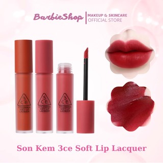 Son Kem Lì 3CE Soft Lip Lacquer [Define-Null Set-Imposing]