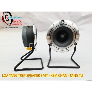BỘ 2 LOA TREBLE  TITAN 3 VÍT TỪ 70 KÈM CHÂN RỜI VÀ TỤ 2,2MF -  MÃ GTTP14