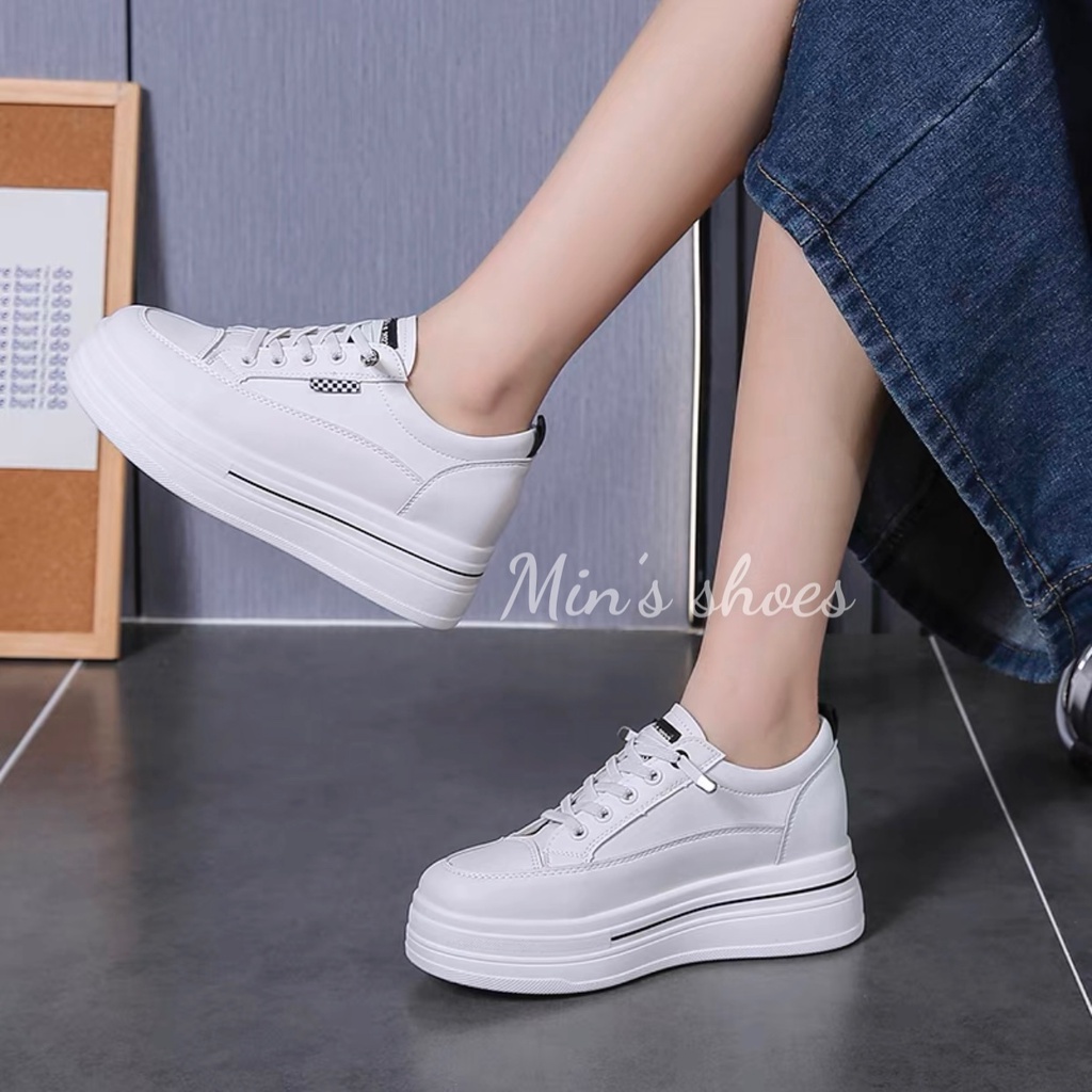 Min's Shoes - Giày Thể Thao Độn Đế Cao Cấp TT195