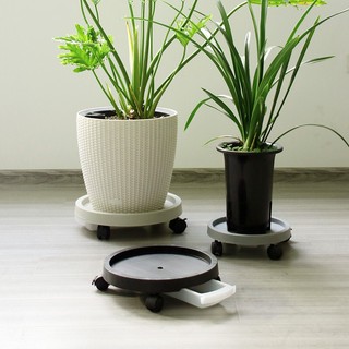 Đế lót chậu cây, đế kê chậu cây cảnh, chậu hoa có khay đựng nước, có bánh xe di chuyển tiện lợi