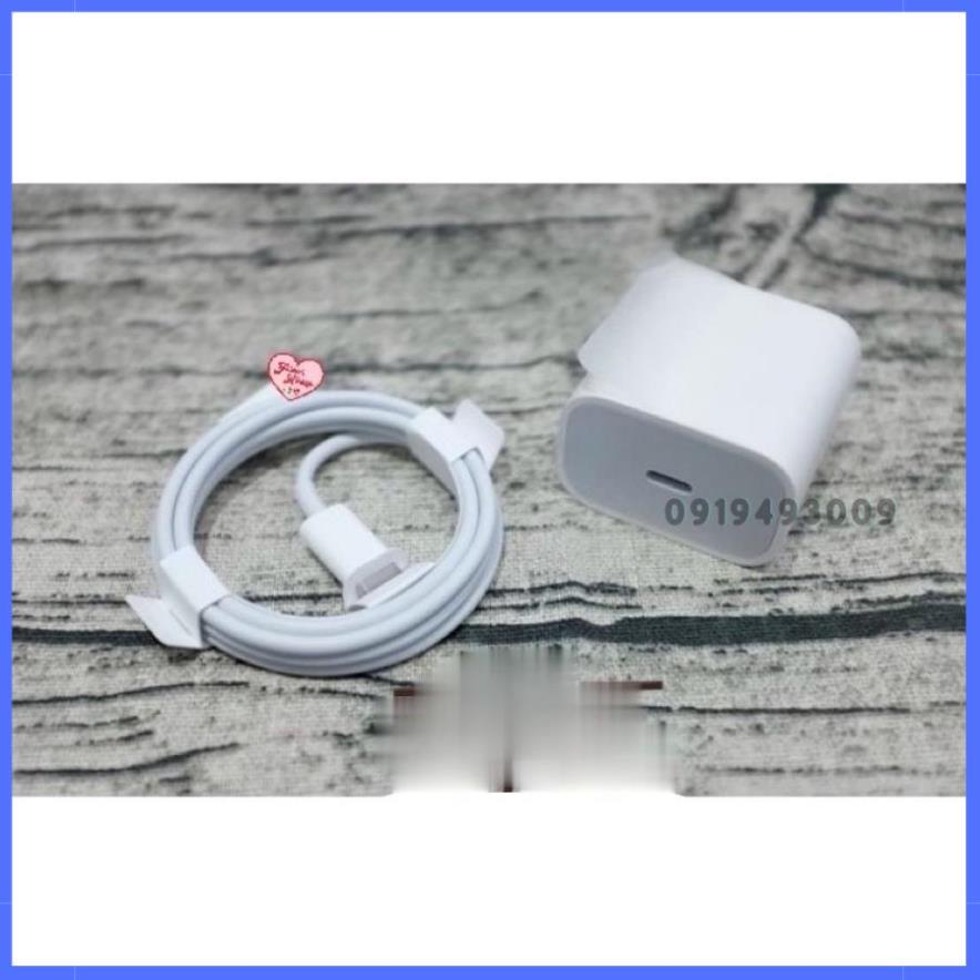 Củ Sạc Nhanh 20W, Dây Sạc Nhanh PD 20W, Bộ Sạc Nhanh Cho Điện Thoại X/Xsmax/11, chính hãng BH , HN SHOP