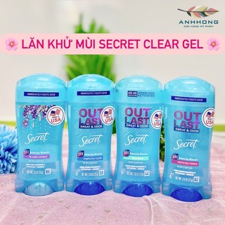 Lăn Khử Mùi Secret Clear Gel Cho Nữ Dạng Gel 73g