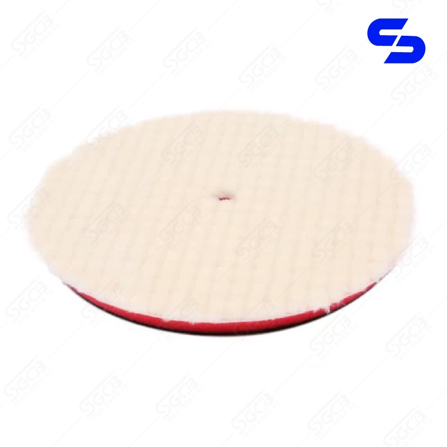 Phớt Lông Cừu Bate Lông Ngắn Đánh Bóng Xóa Xước Sơn Xe Ô Tô Mô Tô SGCB 1500  6 INCH SGGA016