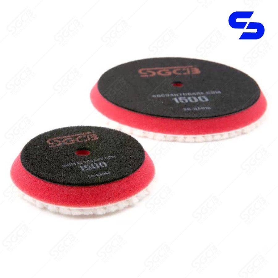 Phớt Lông Cừu Bate Lông Ngắn Đánh Bóng Xóa Xước Sơn Xe Ô Tô Mô Tô SGCB 1500  6 INCH SGGA016