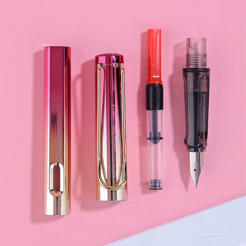 Bút mực đen viết thư pháp có thể bơm mực lại tiện dụng/Bút máy thư pháp