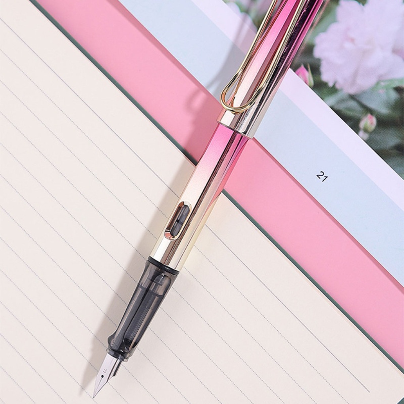 Bút mực đen viết thư pháp có thể bơm mực lại tiện dụng/Bút máy thư pháp