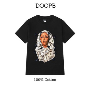 Áo Thun Unisex Nam Nữ DOOPBEAR - Dòng Hey Big 100% Cotton - A107 Form Rộng Tay Lỡ Freesize