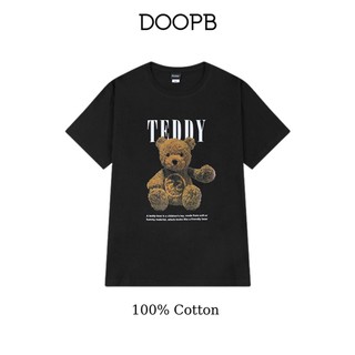 Áo Thun Unisex Nam Nữ DOOPBEAR - Dòng Hey Big 100% Cotton - A101 Form Rộng Tay Lỡ Freesize