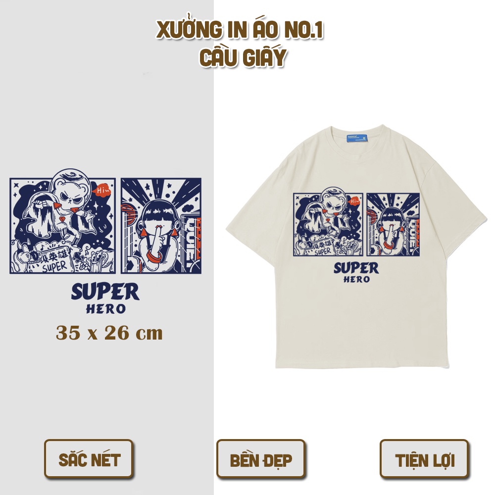 Hình dán nhiệt lên quần áo, sticker dán áo ép nhiệt công nghệ cao in pet sắc nét, ủi trực tiếp lên quần áo mã 32