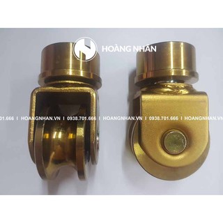 Bánh xe U xoay 360 bằng sắt, phụ kiện cổng gấp cánh, cổng lùa cung tròn mới 100%