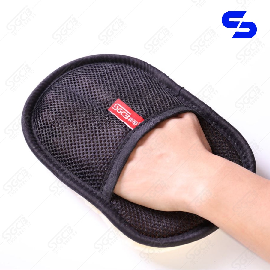 Găng Tay Rửa Xe Ô Tô Và Mô Tô Lông Cừu Ngắn SGCB SGGD036