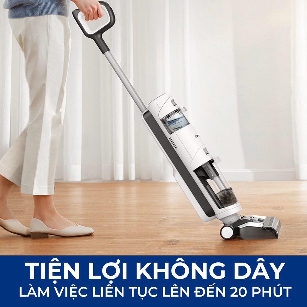 MÁY HÚT BỤI LAU SÀN KHÔ VÀ ƯỚT TINECO IFLOOR 3 BREEZE COMPLETE – BẢN QUỐC TẾ