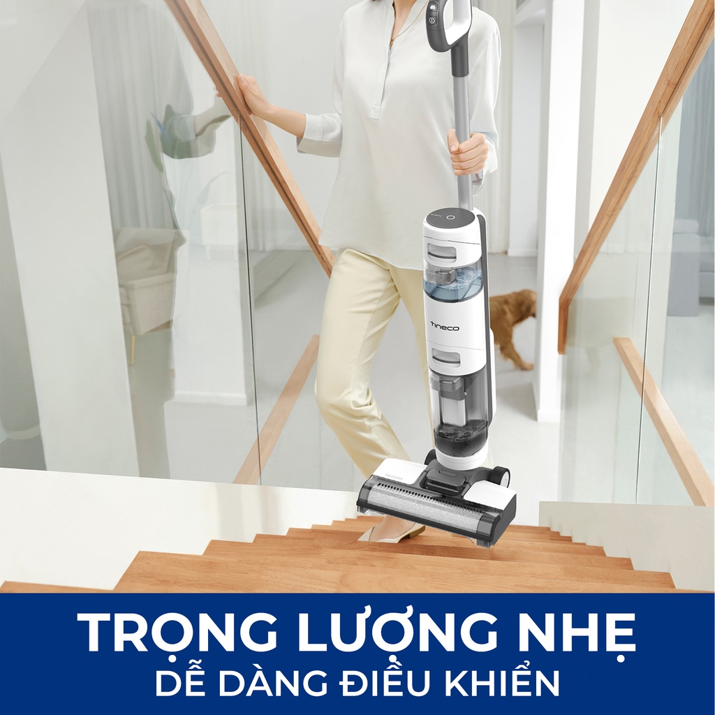 MÁY HÚT BỤI LAU SÀN KHÔ VÀ ƯỚT TINECO IFLOOR 3 BREEZE COMPLETE – BẢN QUỐC TẾ