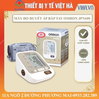 [MADE IN JAPAN] MÁY ĐO HUYẾT ÁP BẮP TAY TỰ ĐỘNG OMRON JPN600 HÀNG NHẬP KHẨU NHẬT BẢN CHÍNH HÃNG BH 5 NĂM