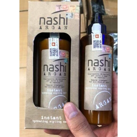 Xịt dưỡng xả khô làm phồng tóc nashi chính hãng 150ml _ Sury store