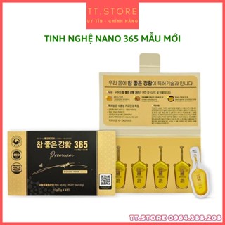 Tinh Chất Nghệ Nano Curcumin 365 Premium 11,520mg 32 Tép Hàn Quốc.
