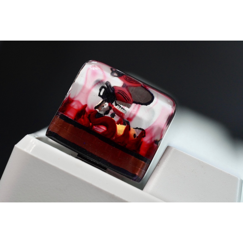 Chainsaw Man keycap - nút bàn phím cơ - artisan
