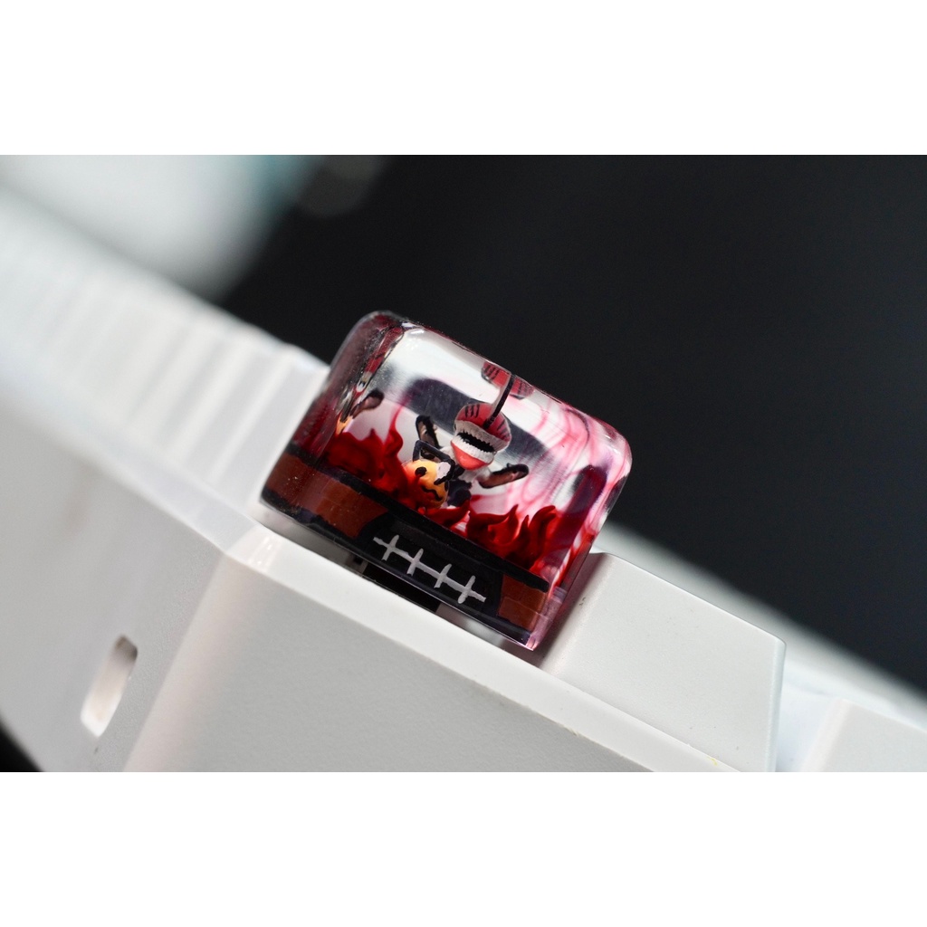 Chainsaw Man keycap - nút bàn phím cơ - artisan