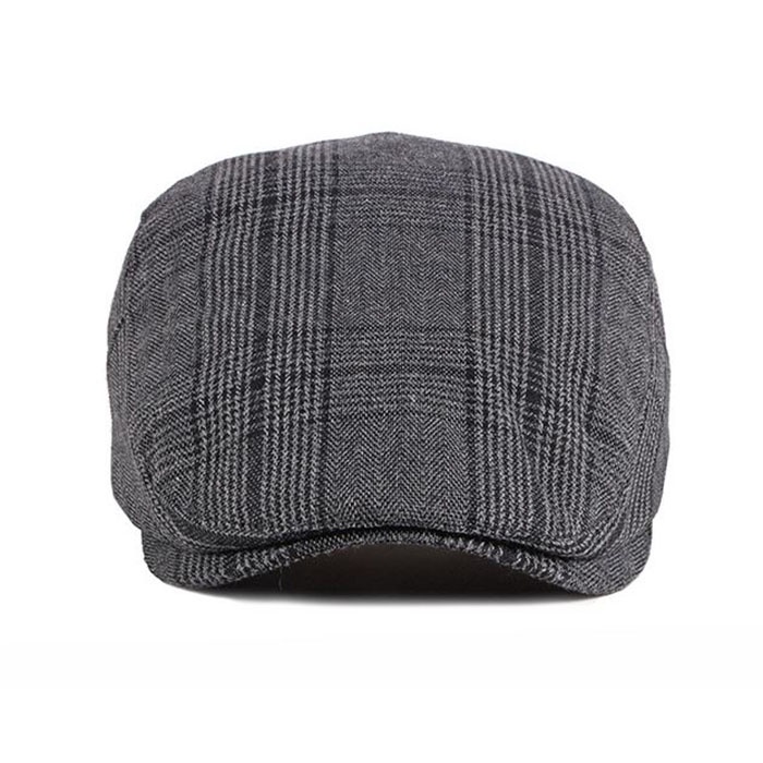 Mũ Nồi Nam, Nón Beret Mỏ Vịt Vải Cotton Thoáng Mát, Cao Cấp Cho Mùa Hè