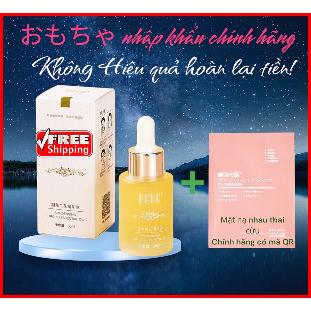 SERUM trẻ hoá da thương hiệu UCUC , hoàn toàn từ Thiên Nhiên ,ngăn ngừa lão hóa, mờ nếp nh