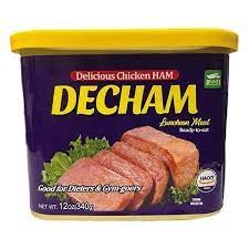 Thịt gà hộp decham chicken luncheon meat 340gr
