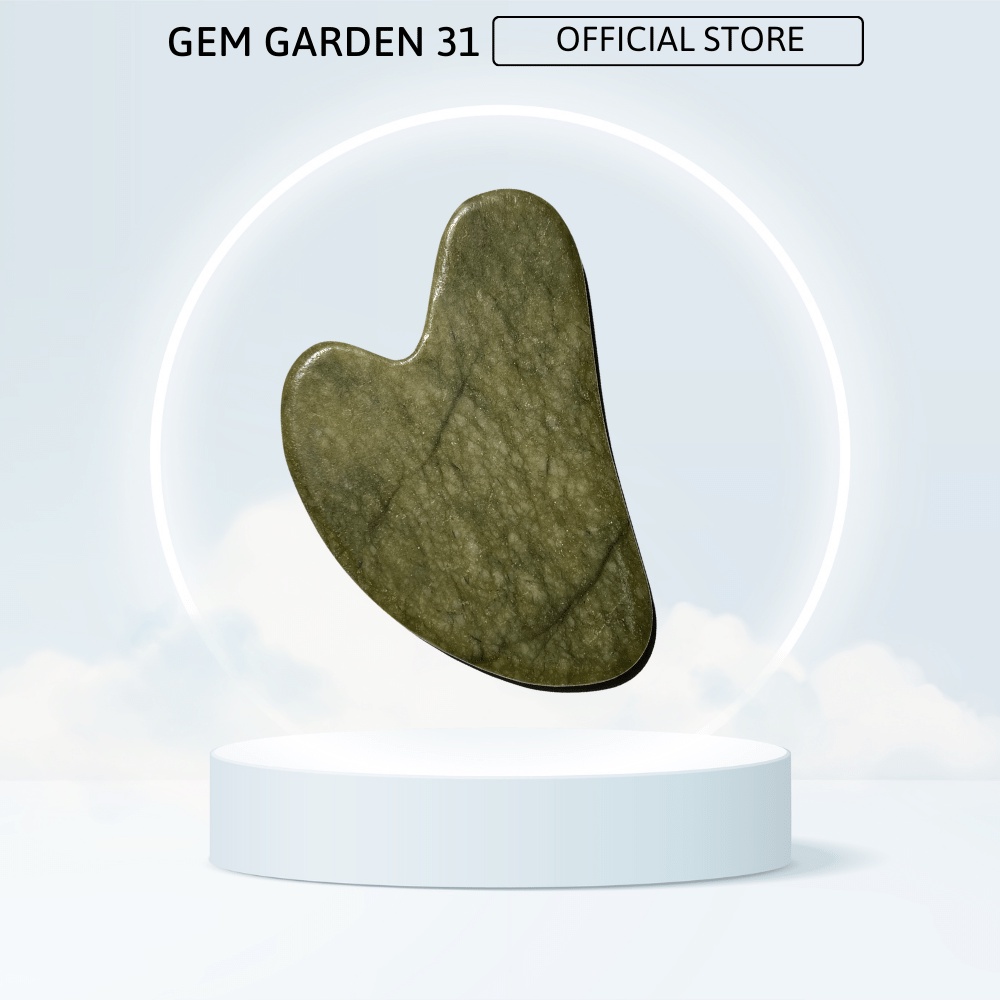 Đá Guasha massage mặt Cao Cấp Full BOX