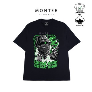 Áo nữ cá tính áo thun đẹp nam nữ áo thun tay lỡ unisex áo form rộng 100% cotton MONTEE MT03
