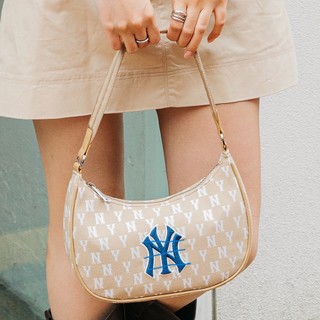 Túi kẹp nách m.lb monogram jacquard hobo bag - hàng x.uất dư full tem tag