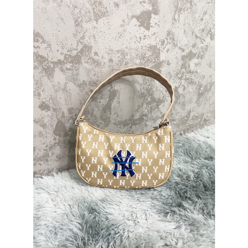 Túi Kẹp Nách M.LB Monogram Jacquard Hobo Bag - HÀNG  X.UẤT DƯ FULL TEM TAG