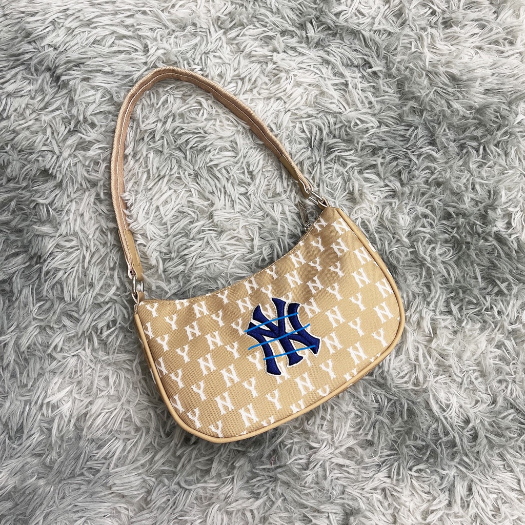 Túi Kẹp Nách M.LB Monogram Jacquard Hobo Bag - HÀNG  X.UẤT DƯ FULL TEM TAG