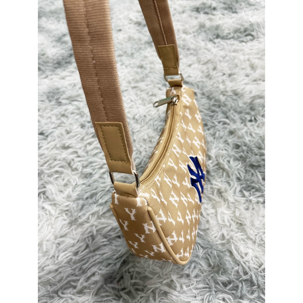 Túi Kẹp Nách M.LB Monogram Jacquard Hobo Bag - HÀNG  X.UẤT DƯ FULL TEM TAG