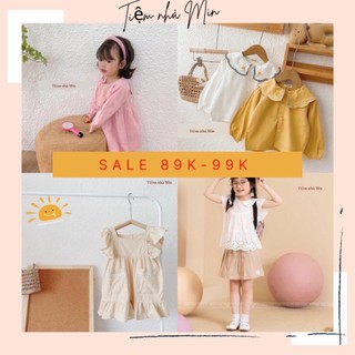 Sale đồng giá váy đầm bé gái 89-99k từ 1 đến 8 tuổi