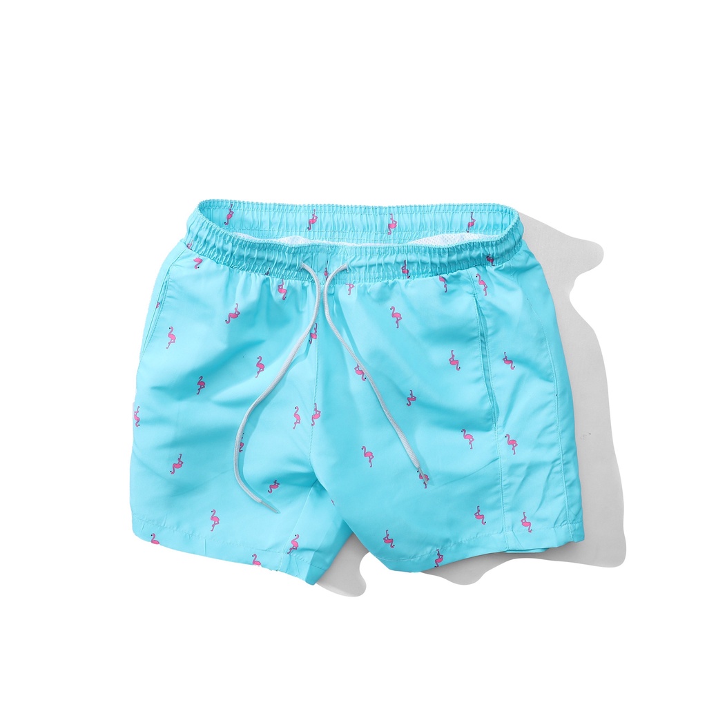 Quần short đi biển, đi bơi biển thời trang và phong cách cho nam QD349