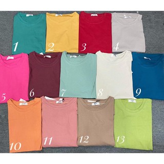 Áo phông trơn oversize -Bigsize-Ystore