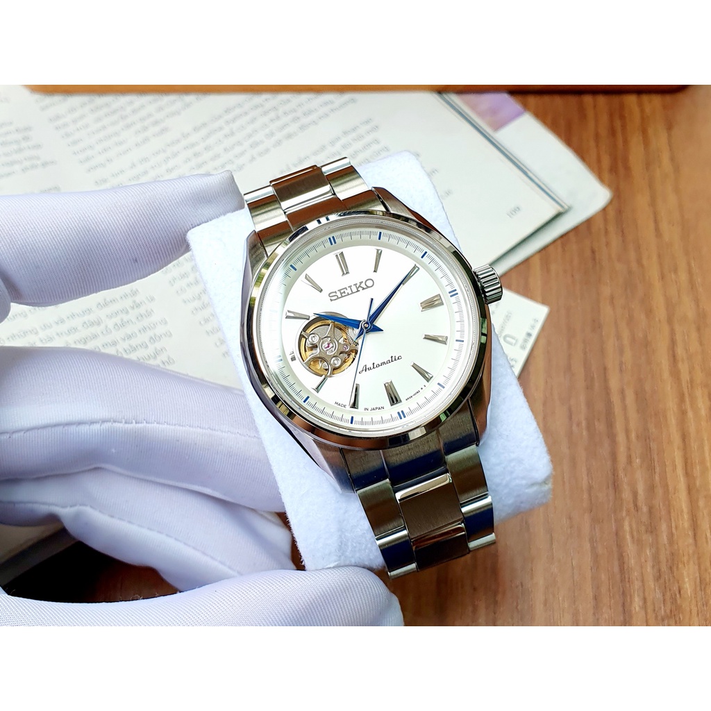 Đồng hồ chính hãng nam Seiko Automatic Presage - SARY051- Máy cơ tự động - Kính Sapphire nguyên khối