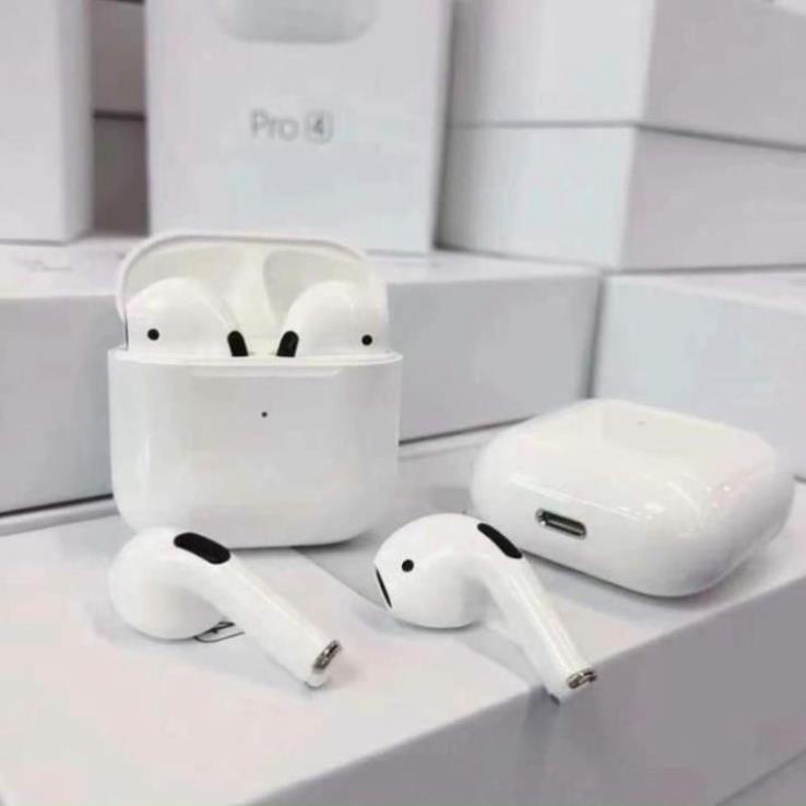 Tai Nghe Bluetooth 5.0 Không Dây Mini Pro4 Tws Tiện Dụng Dành Cho Điện Thoại - Máy Tính - Laptop với đầy đủ chức năng