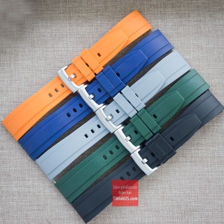 Dây đồng hồ chốt thông minh cao su FKM cao cấp dùng cho seiko 5 sport đồng hồ thể thao dây đồng hồ thông minh.