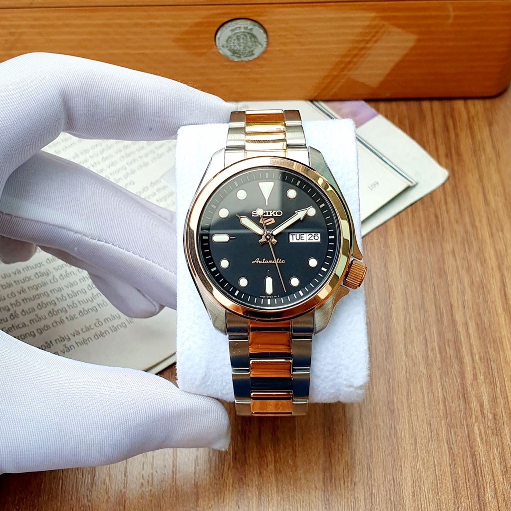 Đồng hồ chính hãng nam Seiko 5 Sport SRPE58K1 - Máy cơ tự động Automatic- Kính cứng