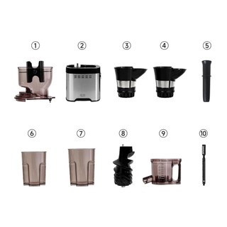 Máy ép trái cây chậm BUD BJ-36