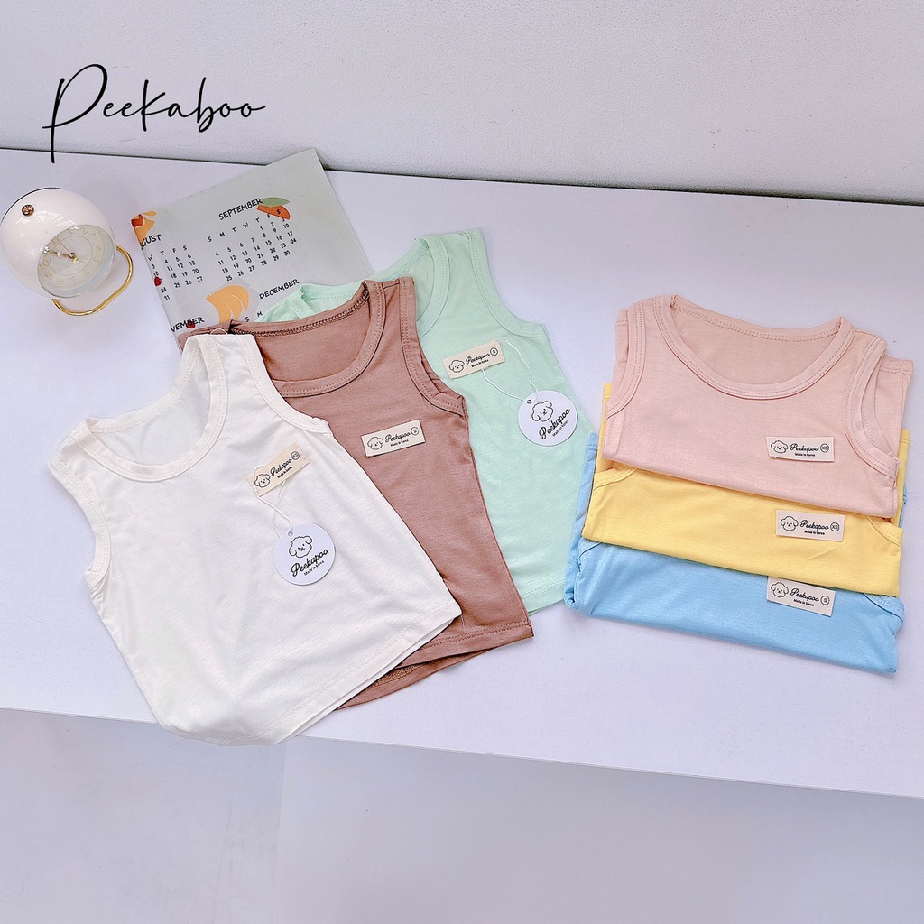 Combo 3 áo ba lỗ thun lạnh cho bé