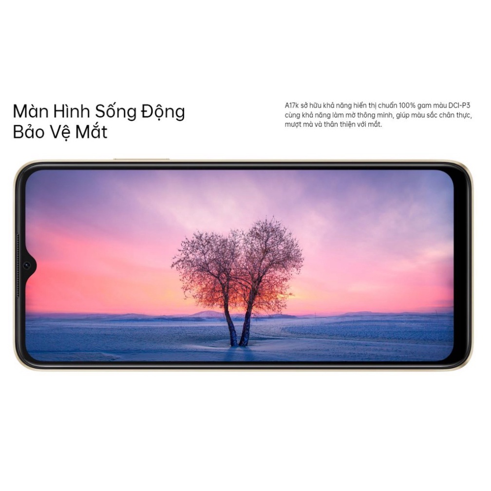 [GIẢM 30%] Điện thoại OPPO A17K (3GB | 64GB) - Điện thoại Hàng Chính Hãng Bảo hành 12 tháng Toàn Quốc | BigBuy360 - bigbuy360.vn