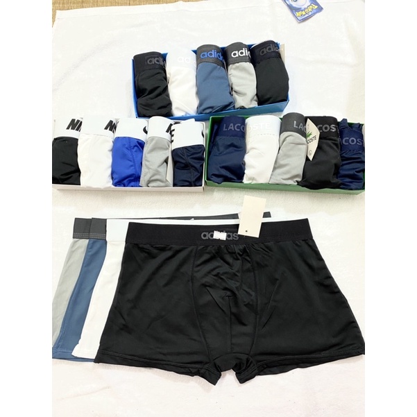 Set 5 quần sịp đùi, quần lót adidas nam