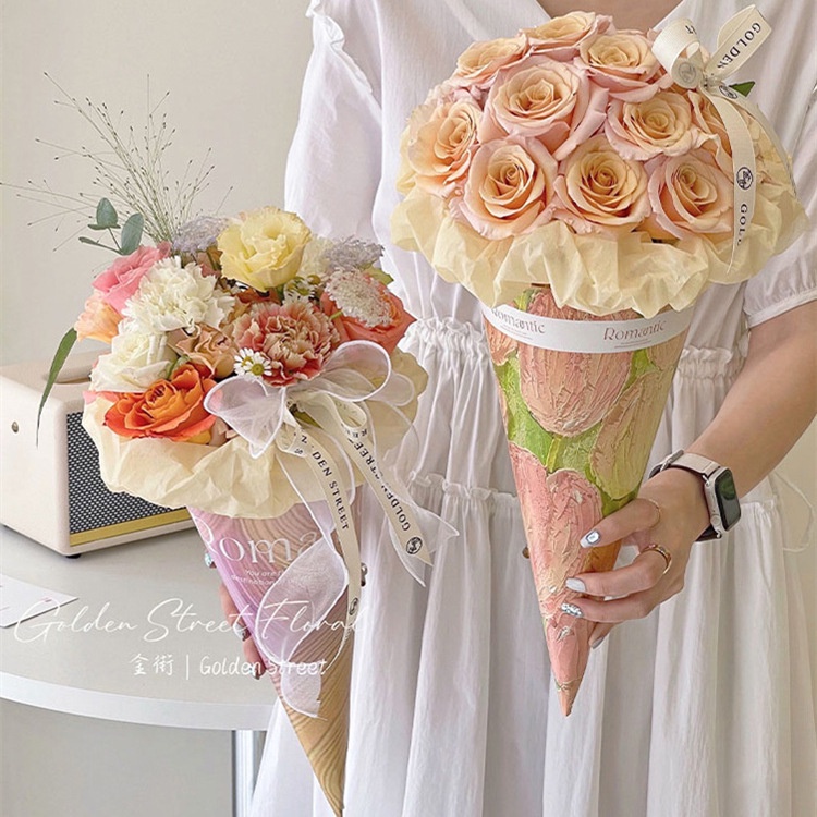 10 tờ giấy nến Sydney bó hoa gói quà - giấy nhăn nhũ