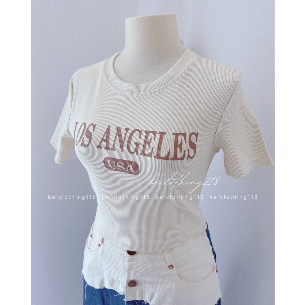 Set croptop pull chữ chân váy midi jean phối eo