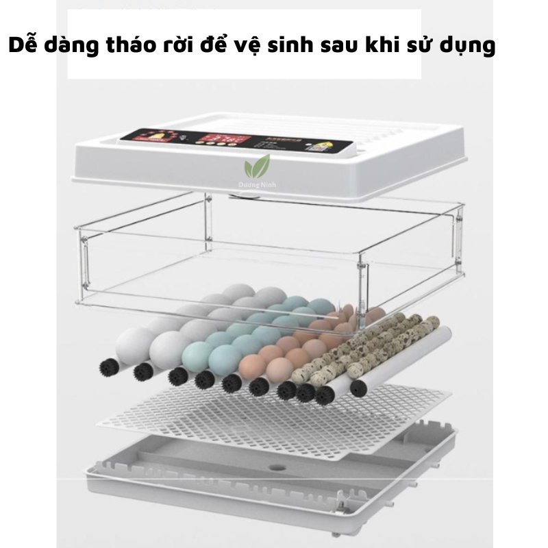 Máy ấp trứng mini thông minh tự động hoàn toàn DN52