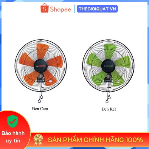 Quạt treo tường Senko TC1886 công suất 65W, 3 tốc độ - Hàng chính hãng - Bảo hành 2 năm