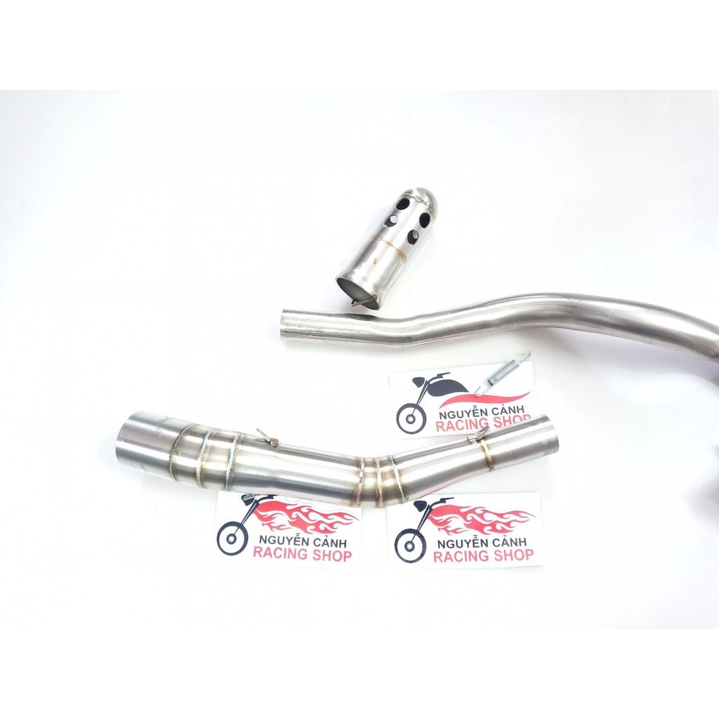 Cổ pô 2 khúc có tiêu giảm thanh xe  Future 1