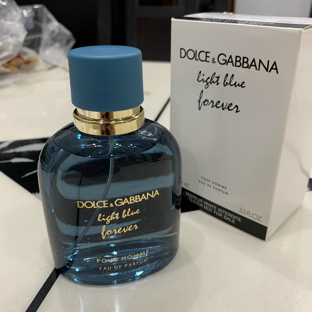Nước hoa nam : Tester D&G light blue forever Pour Homme EDP 100ml (hộp tester như hình)