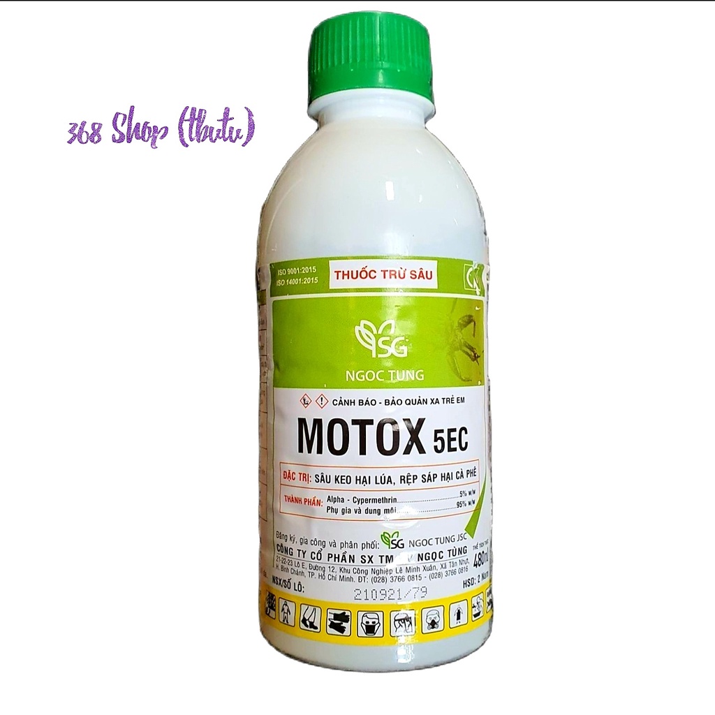 100ml Chế Phẩm Sinh Học Trị Bệnh Sâu Rầy MOTOX 5EC