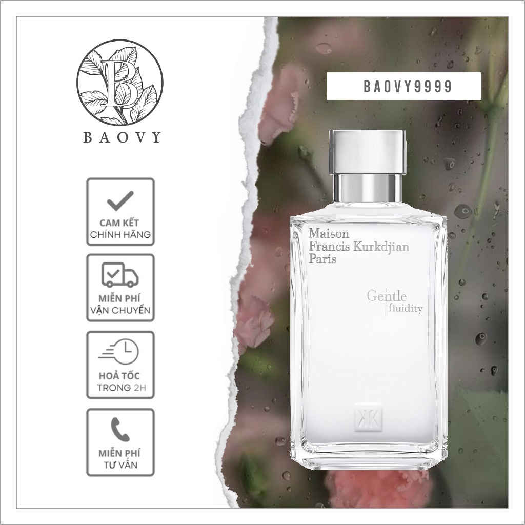 ✨ Nước hoa unisex MFK Gentle Fluidity Silver Test EDP 10ml